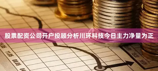 股票配资公司开户投顾分析川环科技今日主力净量为正